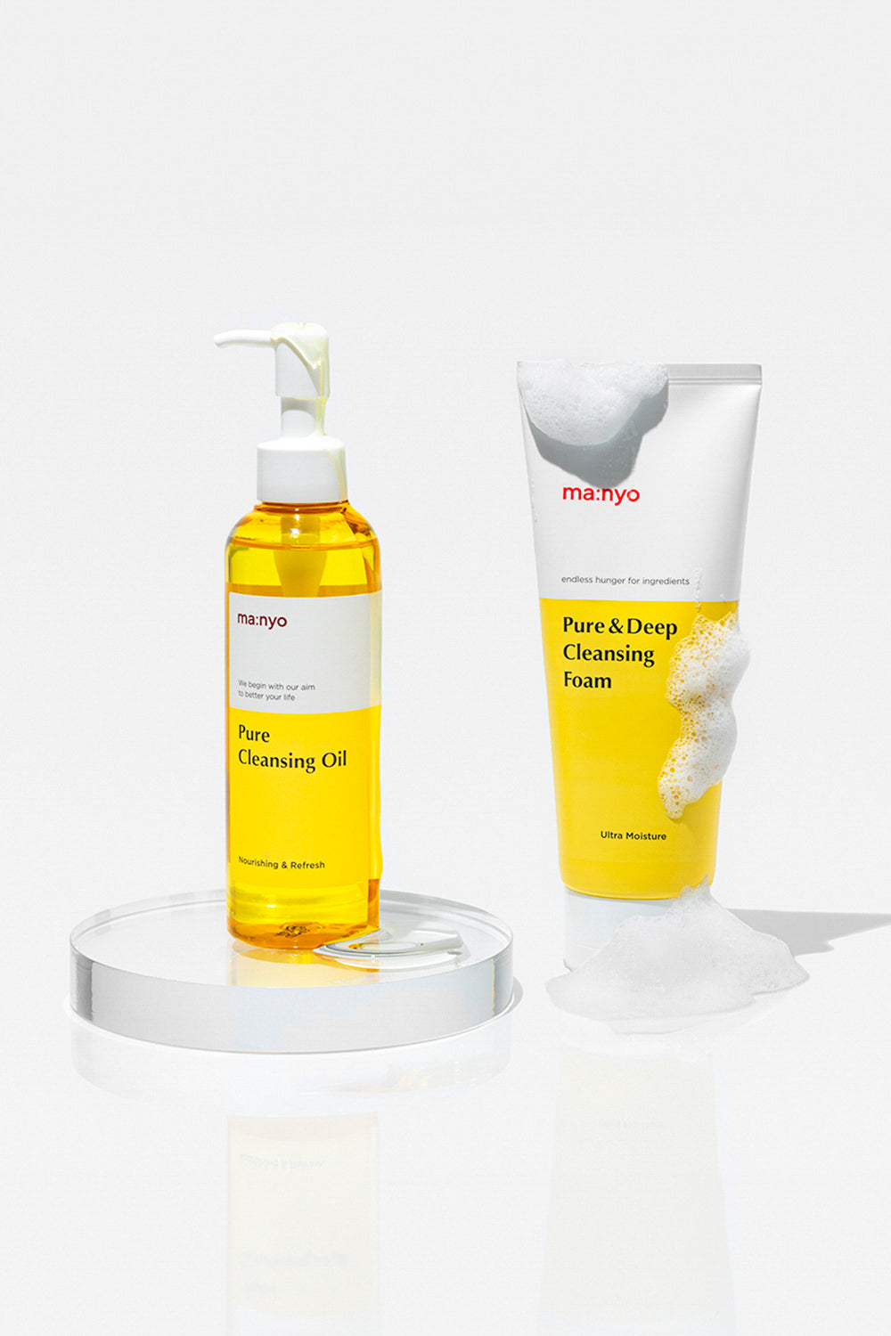 Pure Cleansing Set (Oil + Foam Cleanser)