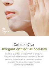 Our Vegan Heartleaf Cica Mask