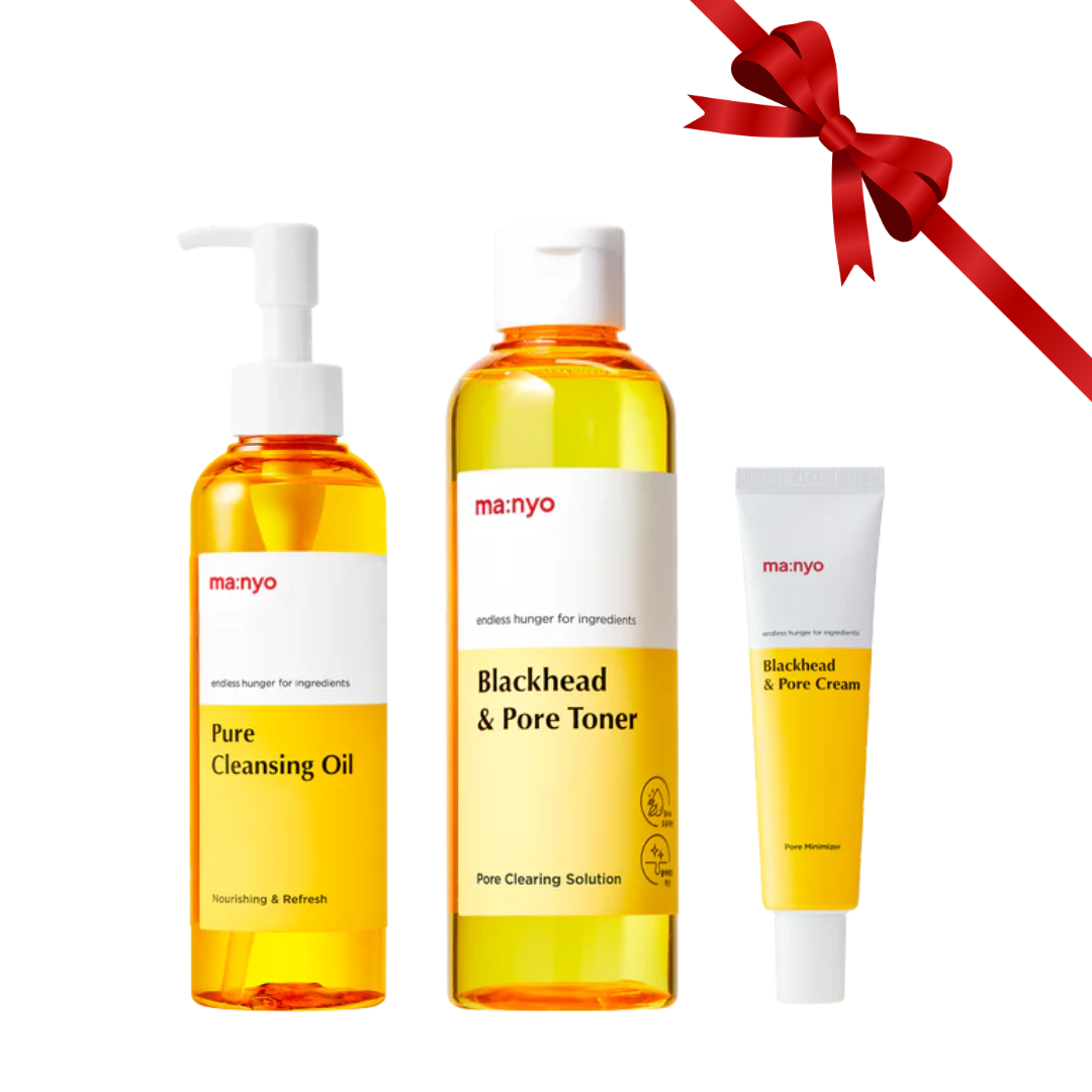 Blackhead Care 3-Step Set(Cleansing Oil + Toner + Cream)