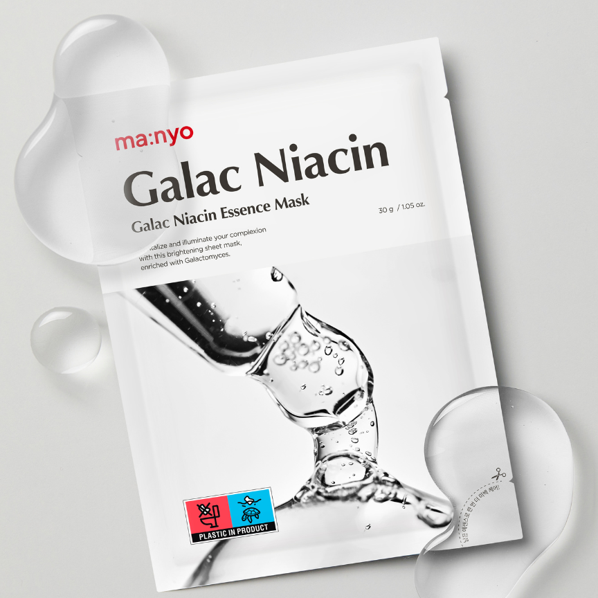 Galac Niacin Essence Mask - 10 Pack - ma:nyo US