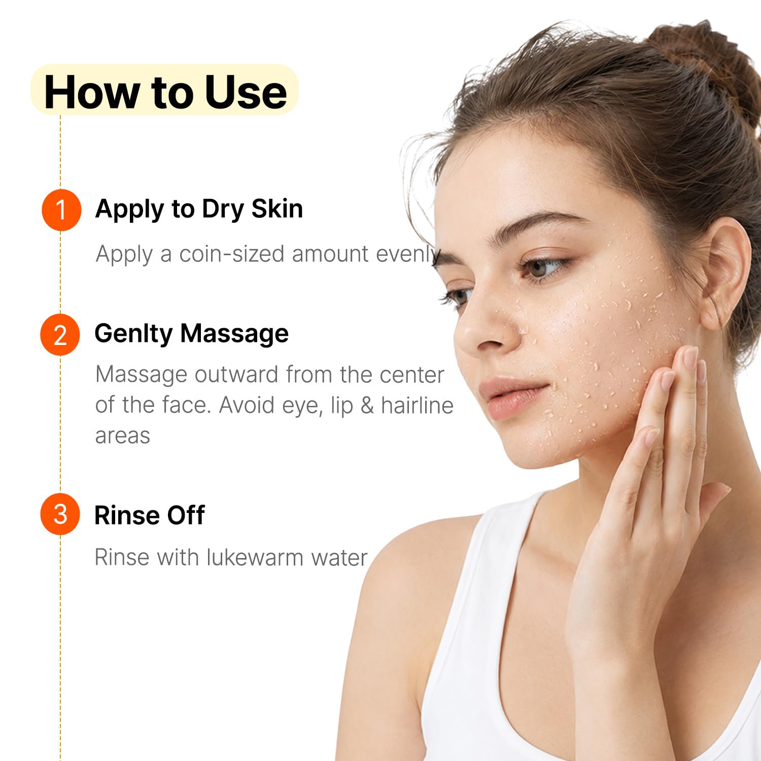 Pure Aqua Peeling Gel, Face Exfoliator