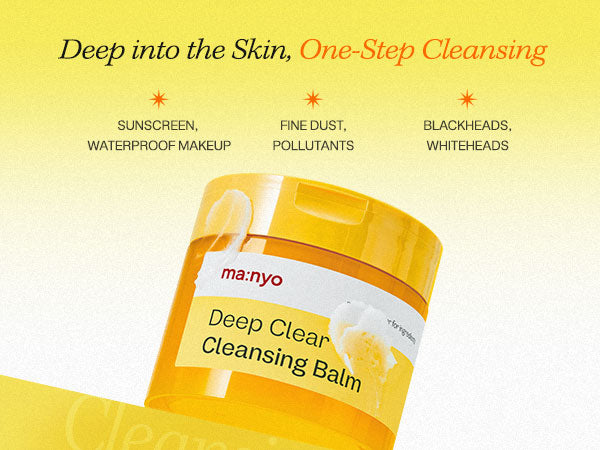 Deep Cleansing Set (Cleansing Balm + Foam Cleanser) - ma:nyo US