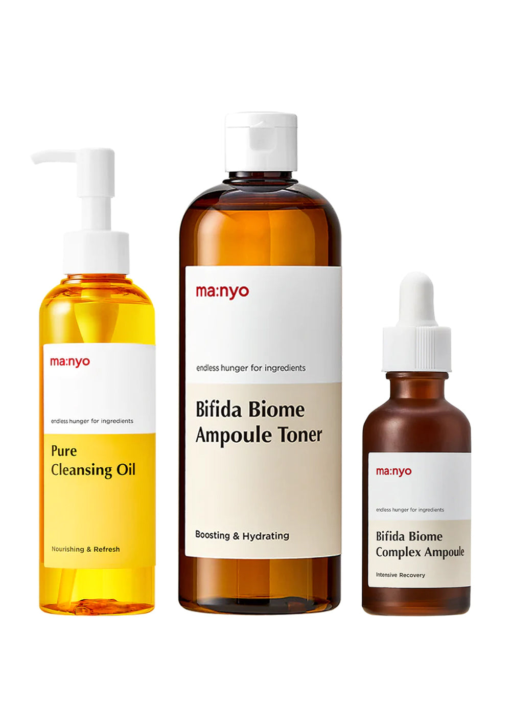 MA:NYO Best Sellers (Cleansing Oil + Toner + Ampoule)