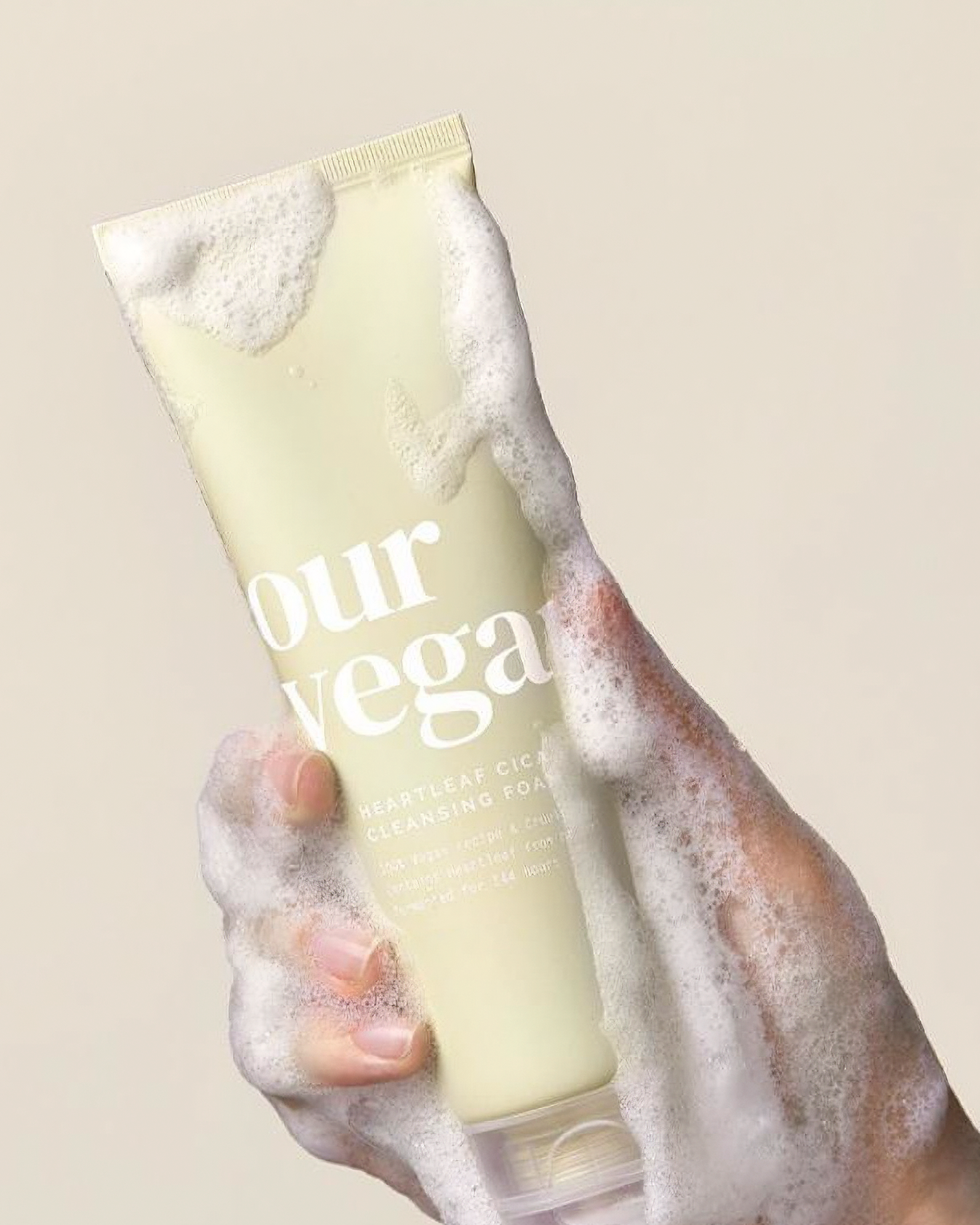 Our Vegan Heartleaf Cica Cleansing Foam