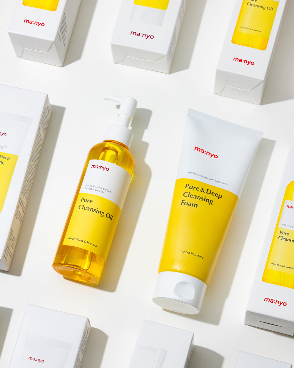 MA:NYO Pure Cleansing Set (Oil + Foam Cleanser) – ma:nyo US