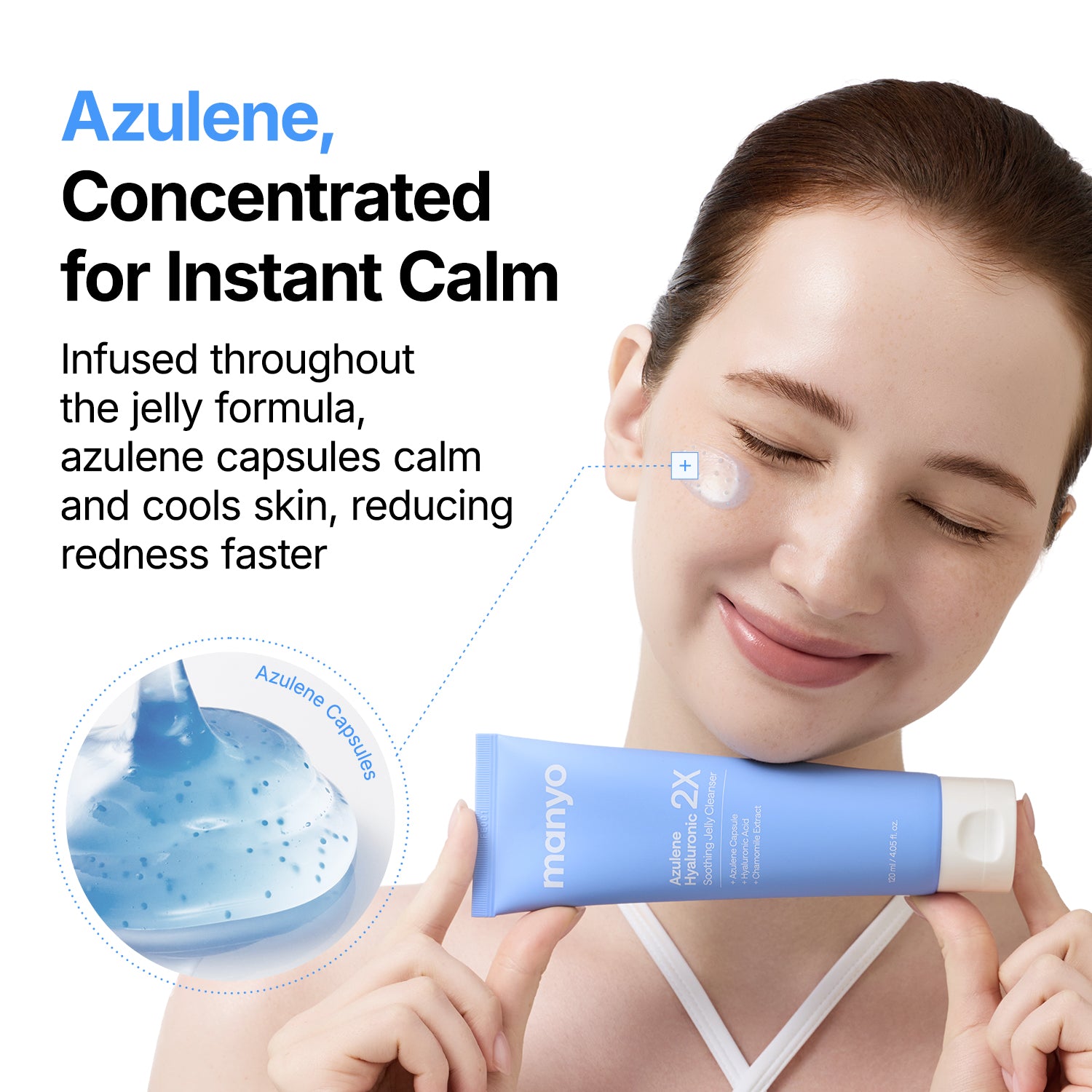 Azulene Hyaluronic 2X Soothing Jelly Cleanser