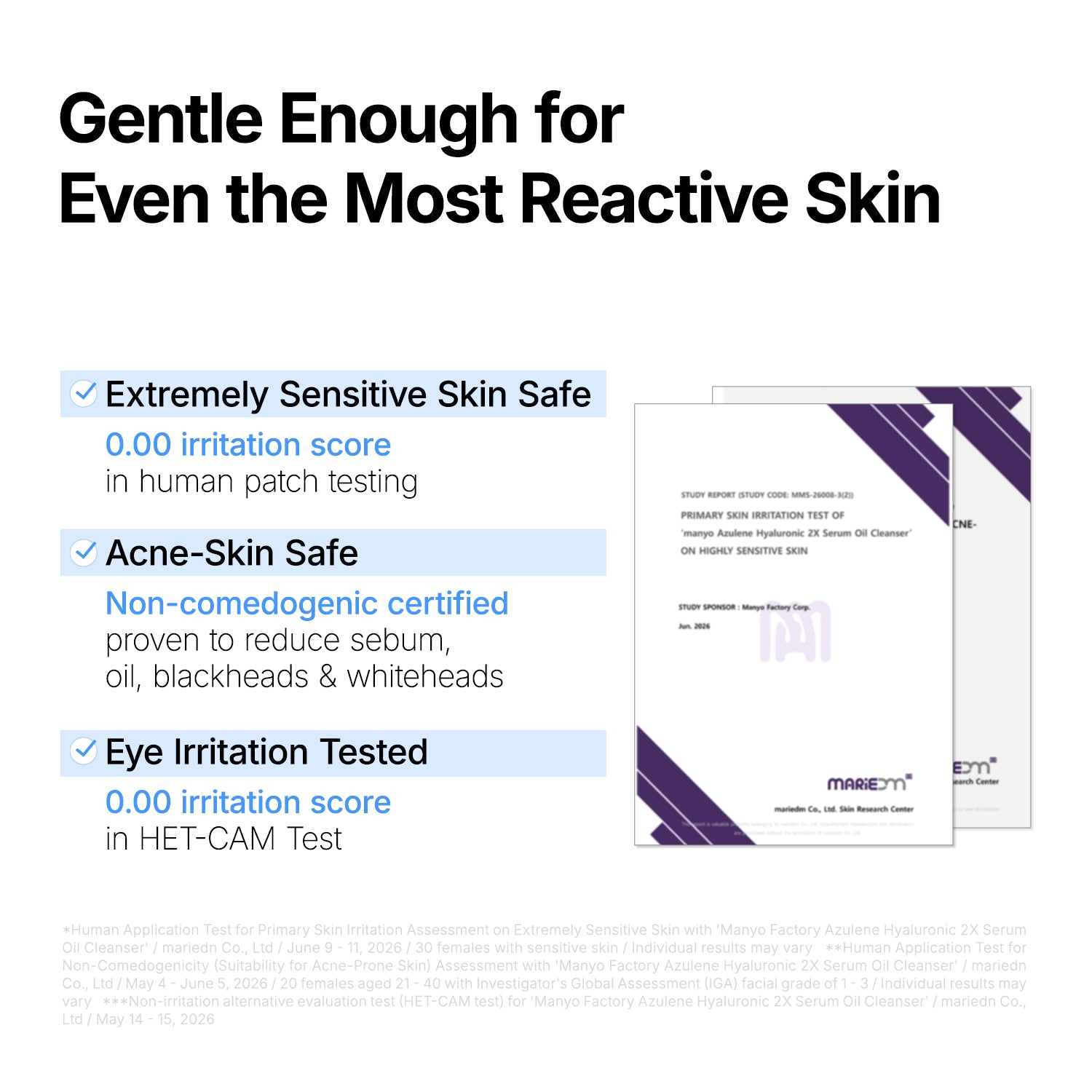 Azulene Hyaluronic 2X Serum Oil Cleanser