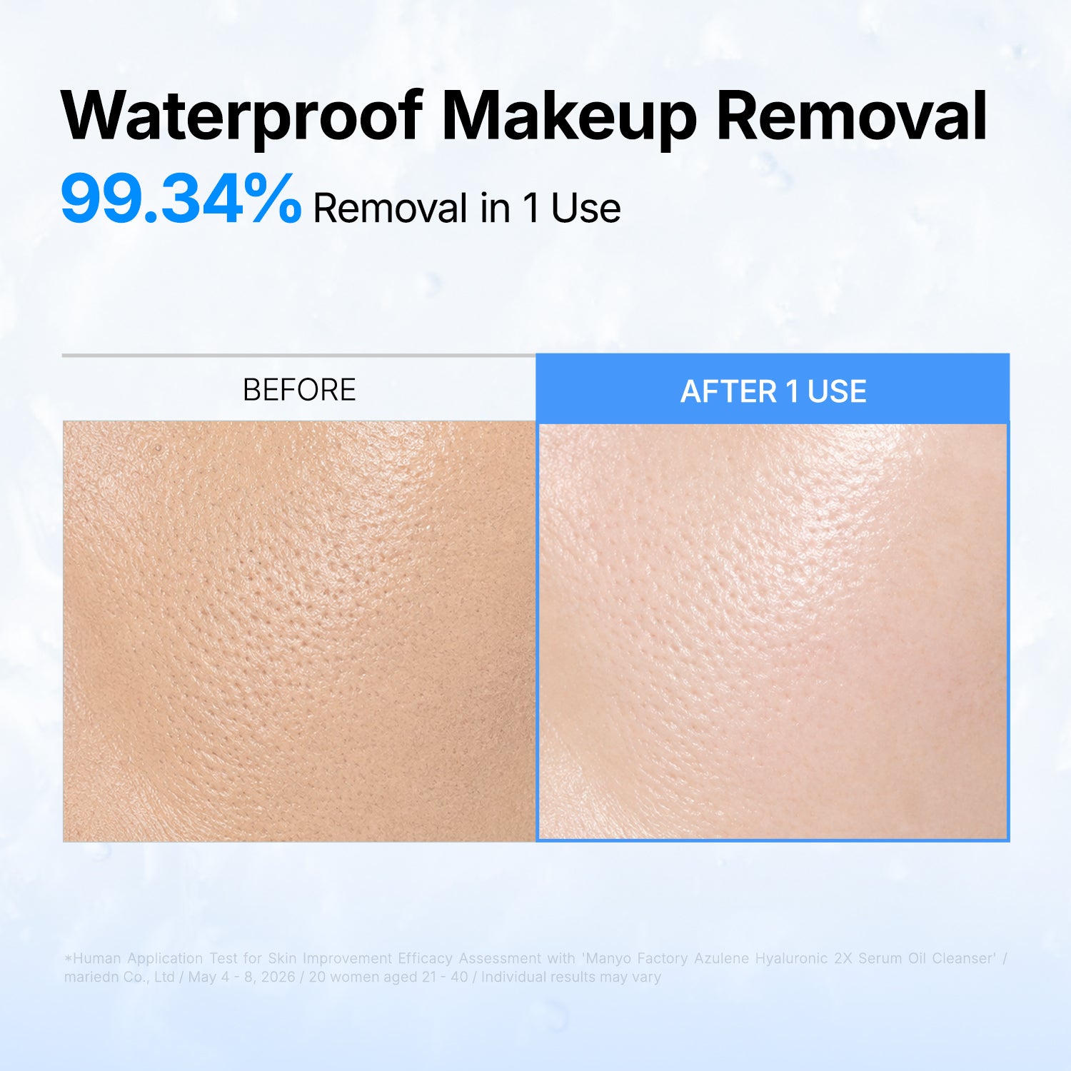 Azulene Hyaluronic 2X Serum Oil Cleanser